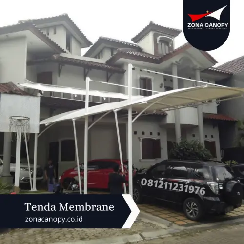 Canoppy Membrane Carport karawang